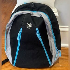 Astropack Black blue and gray youth backpack